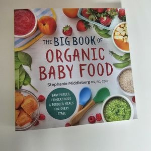 Organic baby food book
